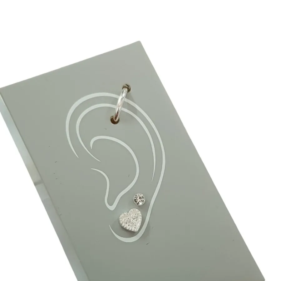 پک گوشواره گلگوش نقره 925