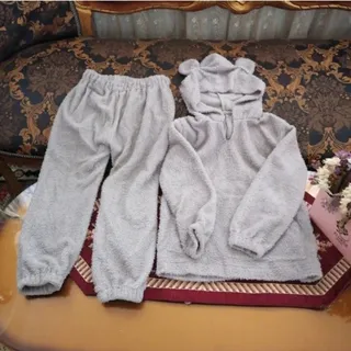 ست هودی شلوار تدی