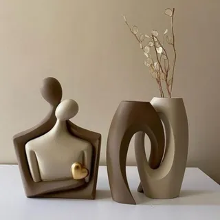 ست گلدون دوقلو و آغوش