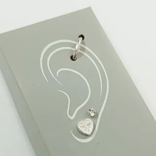 پک گوشواره گلگوش نقره 925