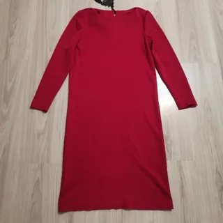 لباس سرخابی ابریشمی بافت