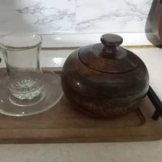 قندان چوبی