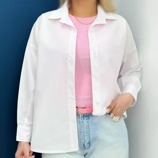 شومیز سفید پرکاربرد