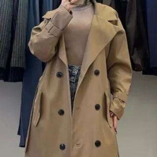 ترنچ کت بلند