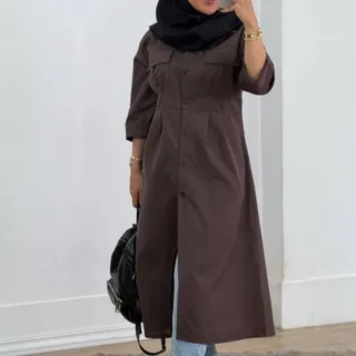 مانتو بلند دانشجویی خنک