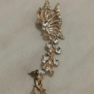 گوشواره تکی طلایی لاله گو