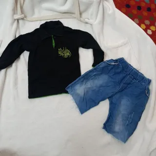 بلوز مشکی پنبه ای