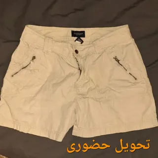 شلوارک کتان خارجی