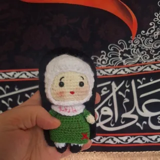عروسک بافتنی بانماد حضرت
