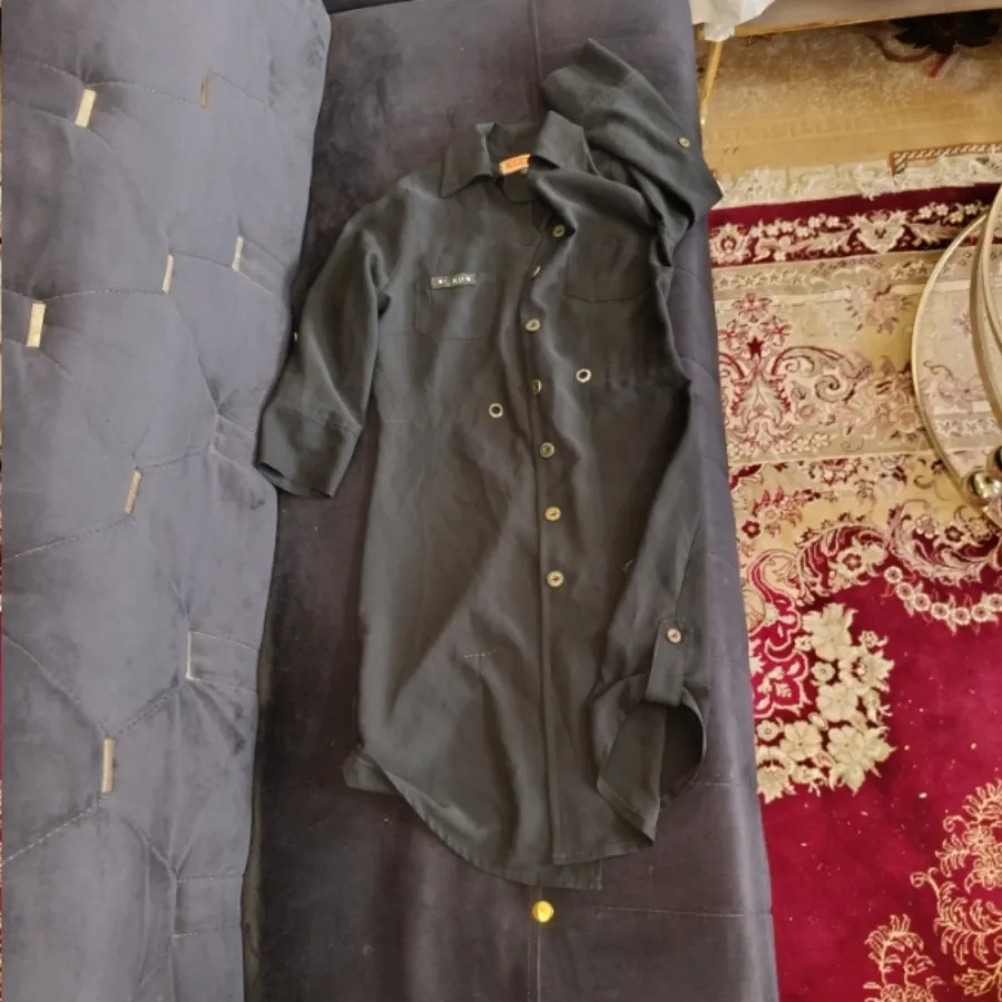 مانتو دانشجویی مشکی