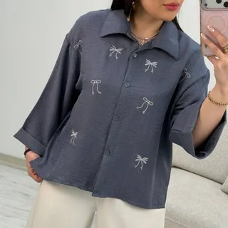 شومیز گلدوزی میرا