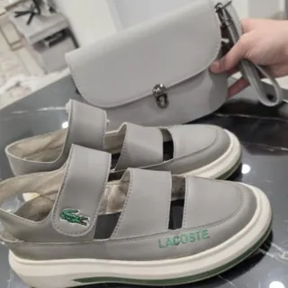 کیف و کفش طوسی