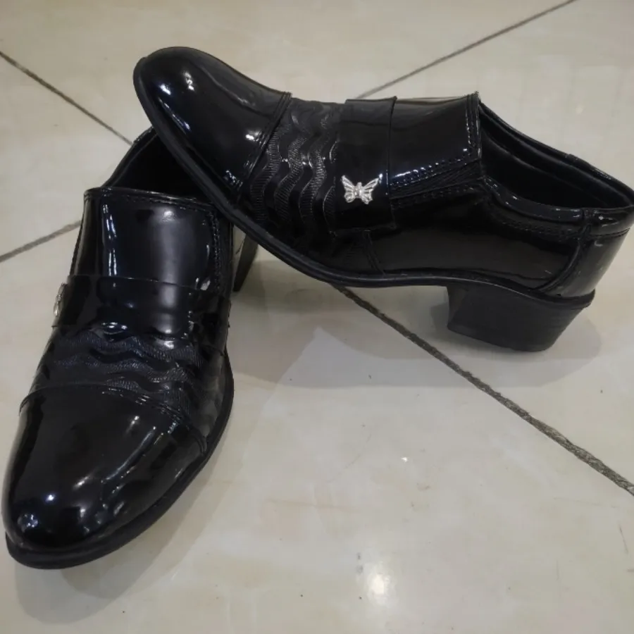کفش مجلسی ورنی پسرانه