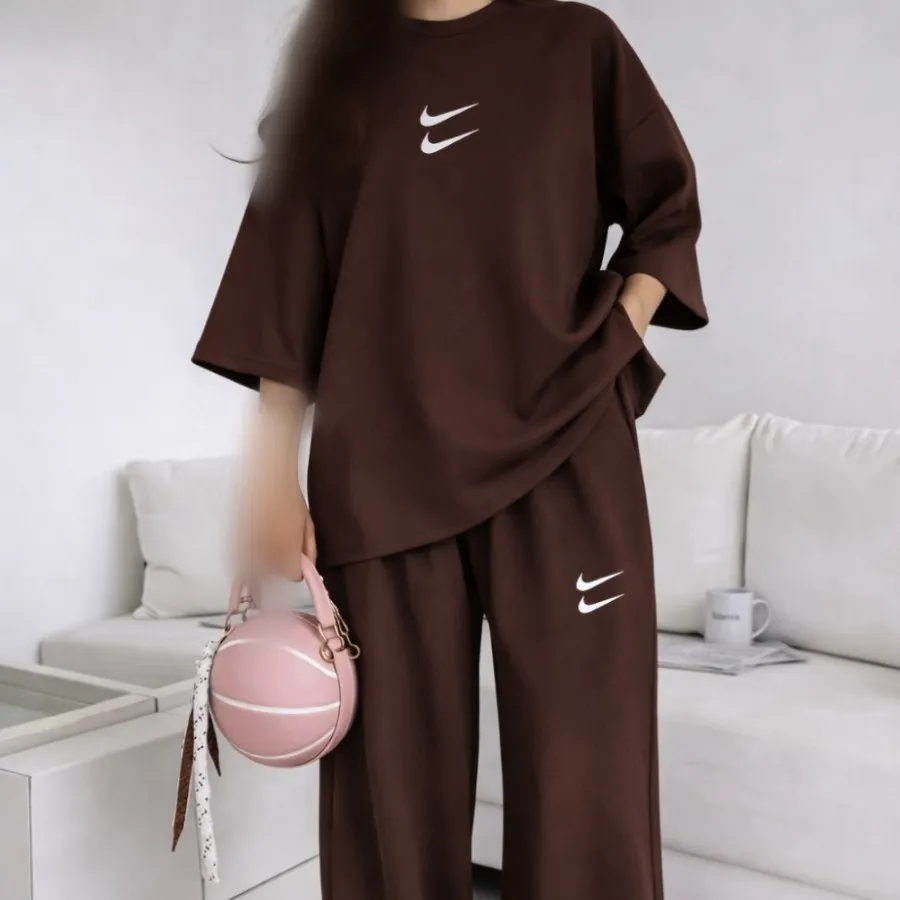 تیشرت شلوار لانگ نخ