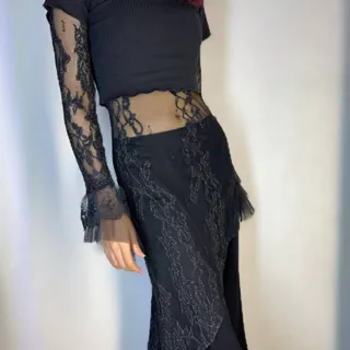 پیراهن گیپوری گوتیک