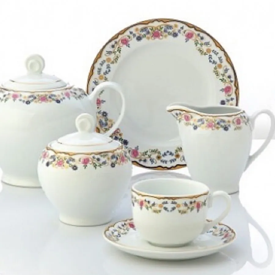 سرویس چای خوری چینی زرین
