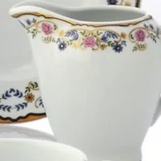 شکرریز چینی زرین مدل گلست