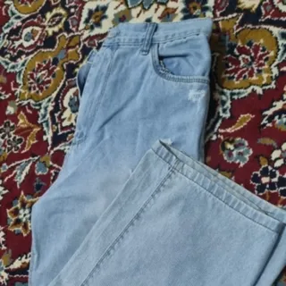شلوار نیم بگ لی