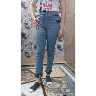 شلوار طرح جین