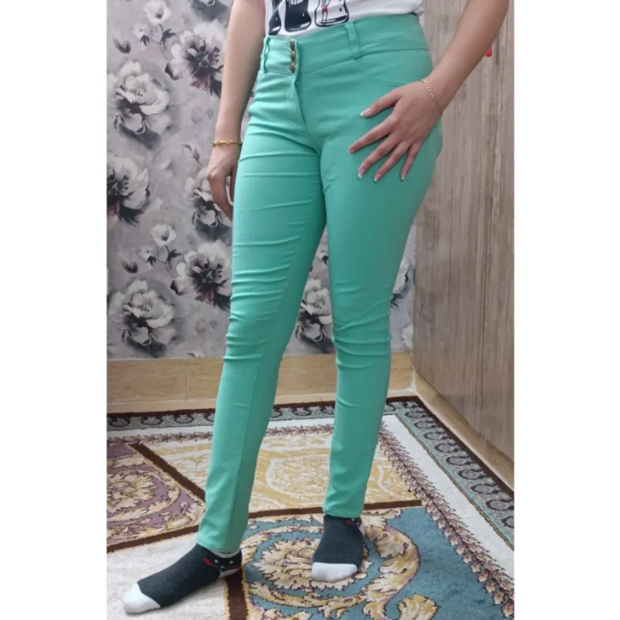 شلوار کتان کش