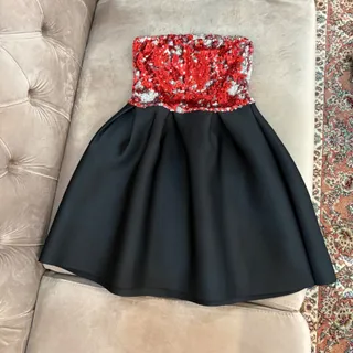 پیراهن دکلته مجلسی