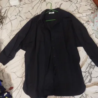 مانتو مشکی ساده