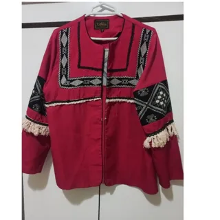 کت و شلوار ست سرخابی