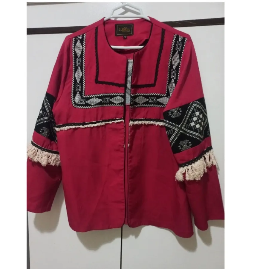 کت و شلوار ست سرخابی