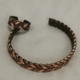 ست مس انگشتر و دستبند