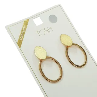 گوشواره روکش طلا Tosh