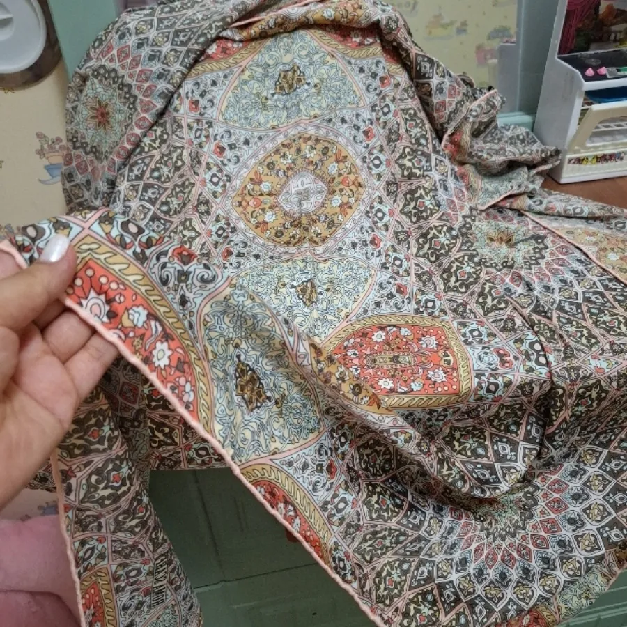 روسری ساتن ابریشم