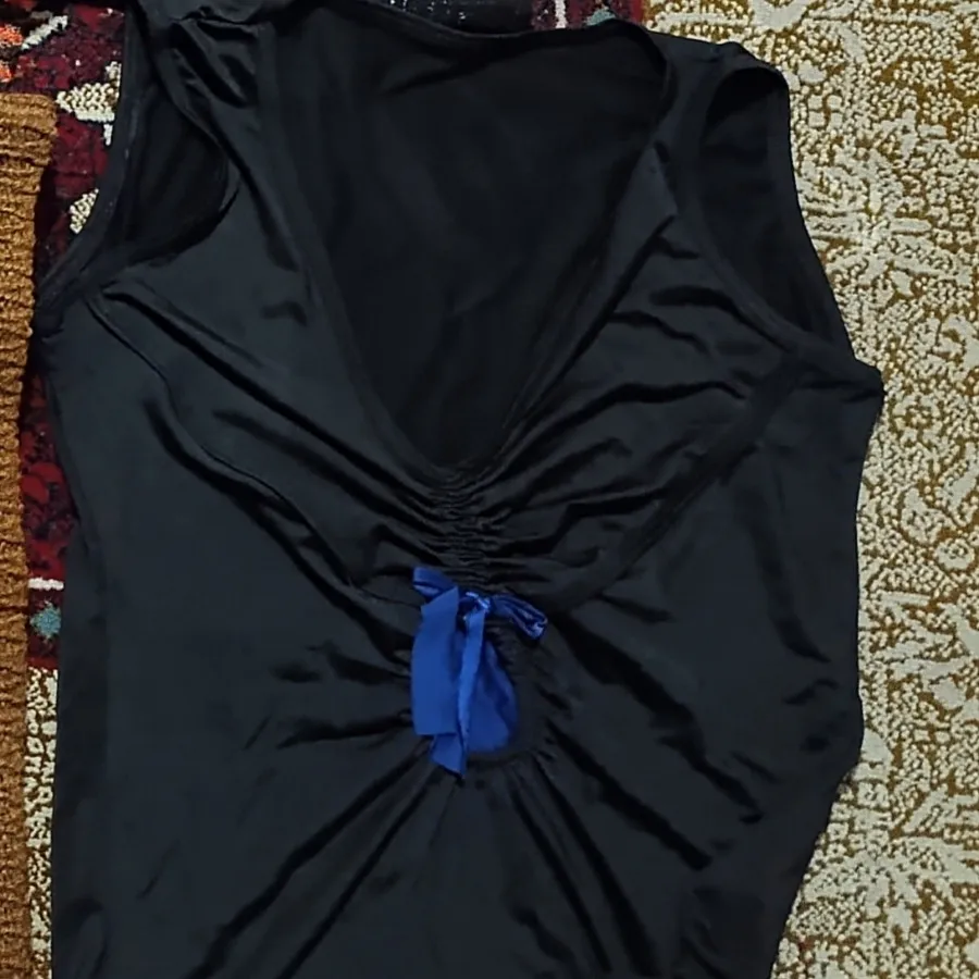 بلوز آستین حلقه ای