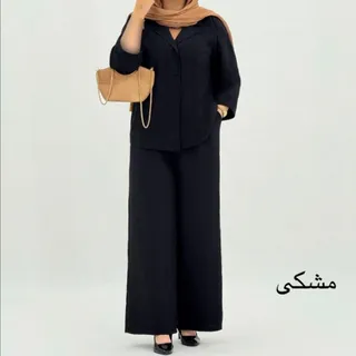 ست شومیز شلوار مشکی