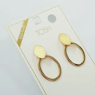 گوشواره روکش طلا Tosh
