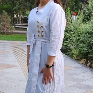 مانتو سفید