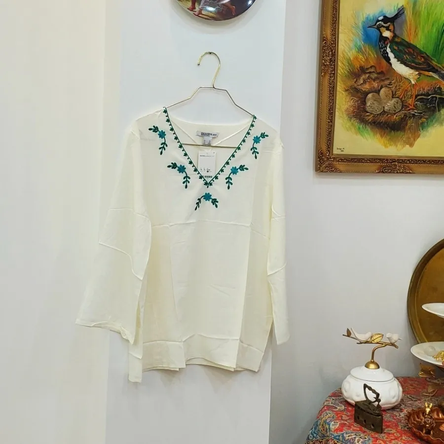 شومیز گلدوزی
