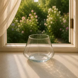 گلدان شیشه ای