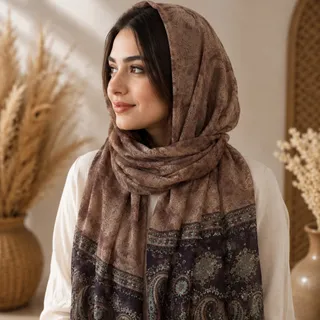 شال حریر مجلسی