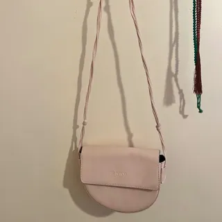کیف مینیمال صورتی پاستیلی