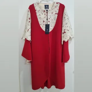 مانتو کرپ گیپور دار مجلسی