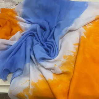 شال ابی نارنجی