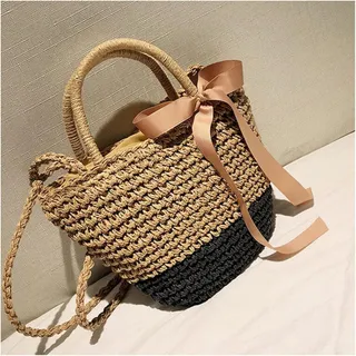 کیف حصیری وارداتی زنانه