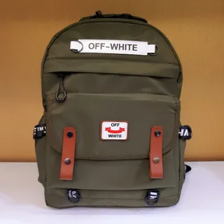کوله پشتی off White سبز
