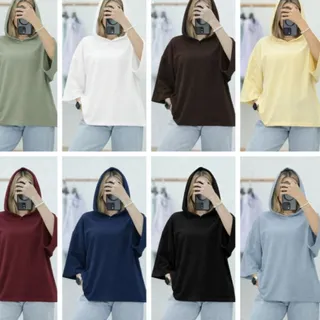 تیشرت لانگ کلاه دار