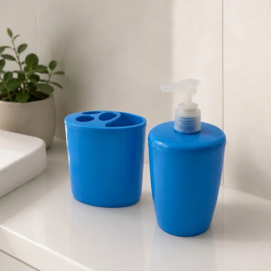 جای مسواک و مایع دستشویی