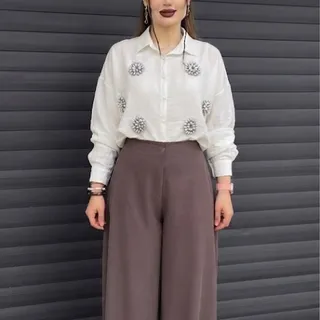 شومیز لینن ترک