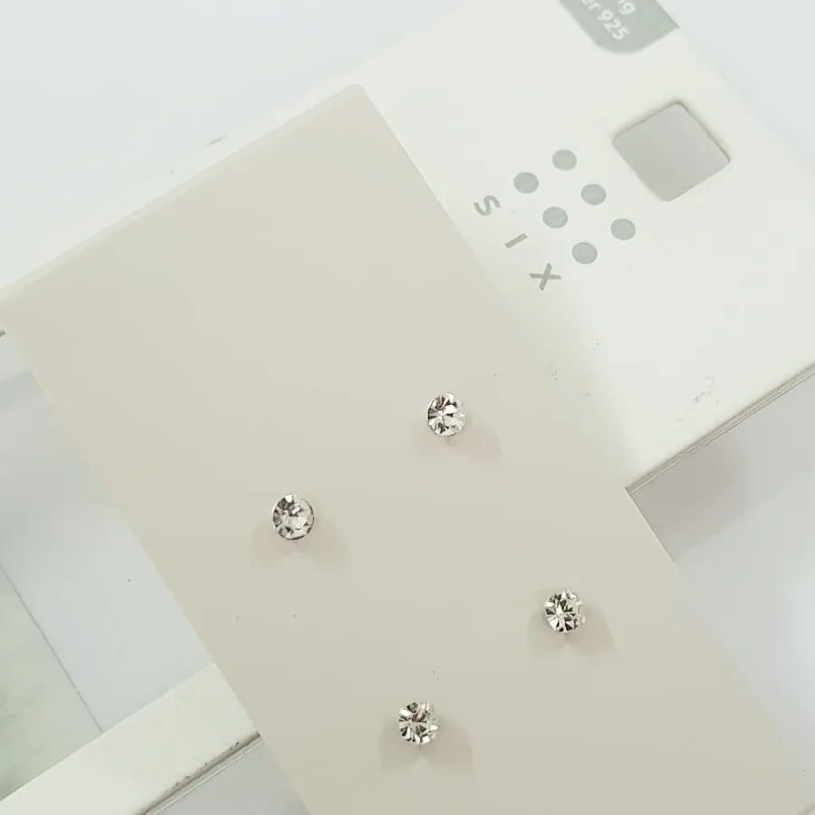پک گوشواره گلگوش نقره 925