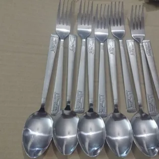 قاشق و چنگال طرح هخامنشی