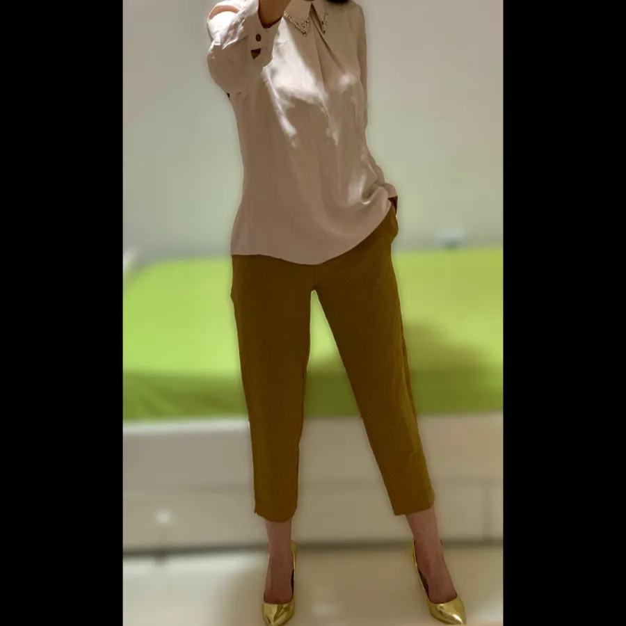 شلوار خارجی عسلی