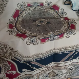 روسری نخی خوش نقش